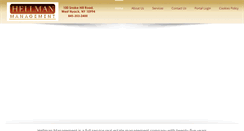Desktop Screenshot of hellmanmanagement.com
