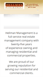 Mobile Screenshot of hellmanmanagement.com